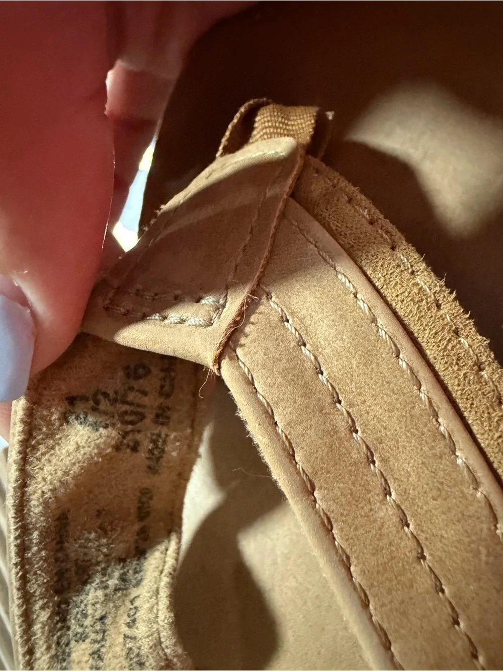 Old Navy Kids Suede Strap Sandals in Tan